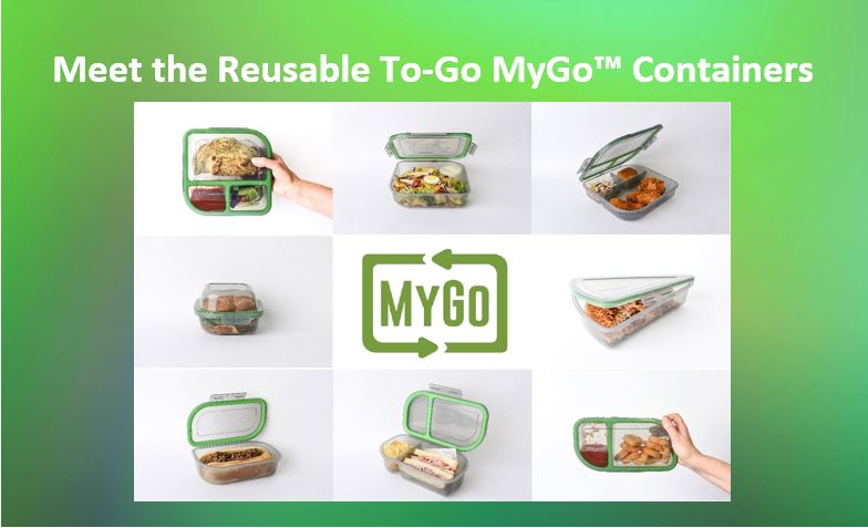 Meet the Reusable To Go MyGo™ Containers 